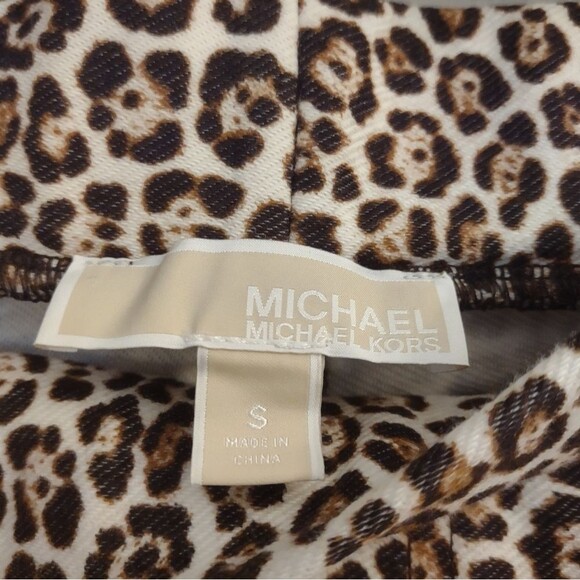 Michael Michael Kors Leopard Animal Print Jeggings Pants. - Picture 11 of 12